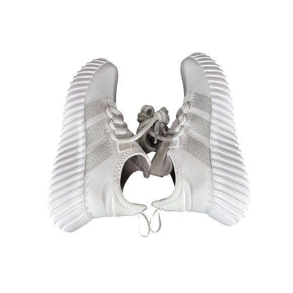 Kaptir Flow Lightweight Mesh Athletic Sneakers In All White Sportswear Design - Picture 9 of 11